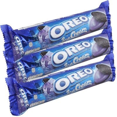 Oreo Blueberry Ice Cream