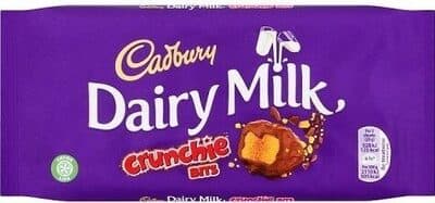 Dairy Milk with Crunchie Bits Chocolate Bar