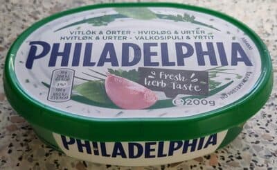 Philadelphia m. Hvidlg og urter