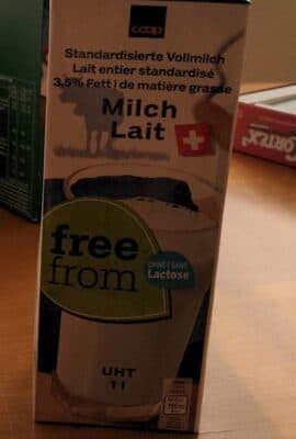 Milch 3,5% Fett
