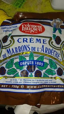 Crème de marrons