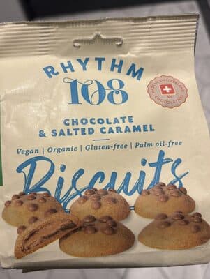 Chocolate & Salted Caramel Biscuits