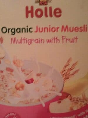 Organic Junior Muesli - Multigrain With Fruit