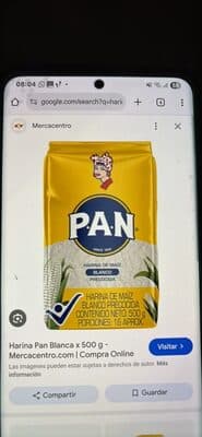 P.A.N. Harina De Maiz Blanco