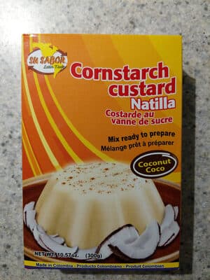 Cornstarch Custard Natilla Coconut