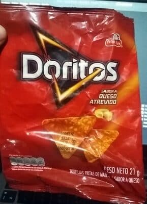 Doritos sabor a Queso Atrevido