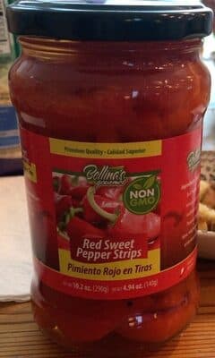 Red Sweet Pepper Strips