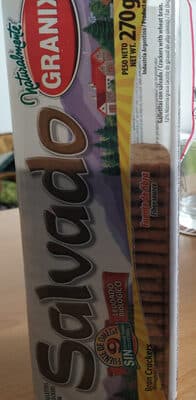 Galletitas crackers con Salvado