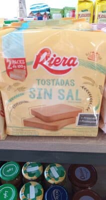 Tostadas De Mesa Sin Sal