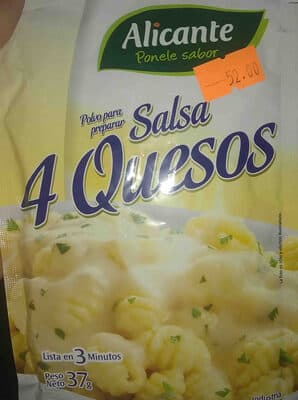 salsa 4 quesos
