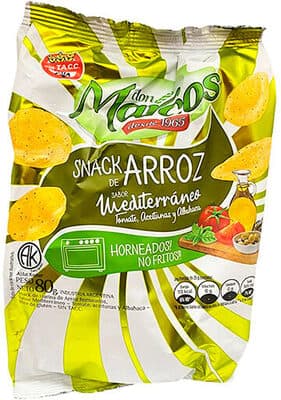 snack de arroz