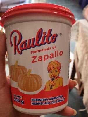 Raulito Mermelada De Zapallo