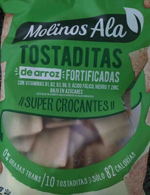 tostaditas de arroz Molinos Ala