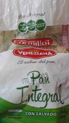 Pan integral salvado cormillot