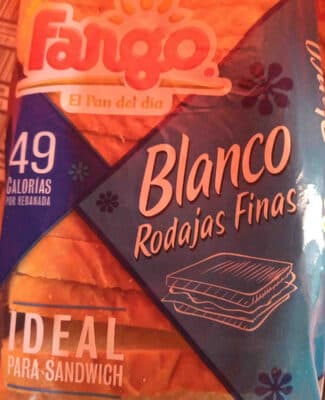 Fargo pan Blanco rodajas finas