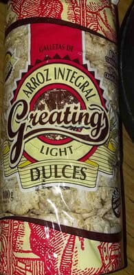 Galletas de arroz integral light