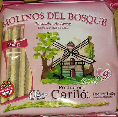 tostadas de arroz molinos del bosque