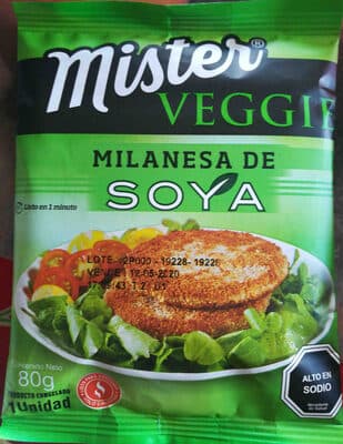 Milanesa de soya