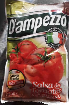 salsa de tomate D'ampezzo