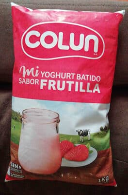 Yogurt Batido Sabor Frutilla Colun