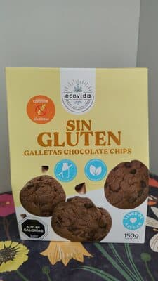Sin Gluten Galletas Chocolate Chips