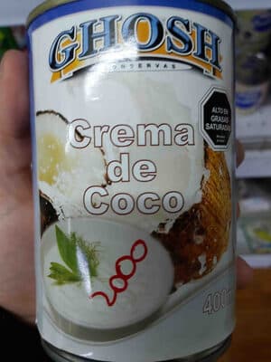 Crema De Coco