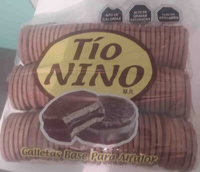 galletas base para alfajor Tio Nino