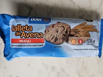 Galleta de Avena Muesli Lider