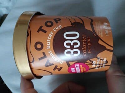 Peanut butter ice cream