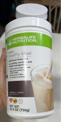 Formula 1 healthy meal