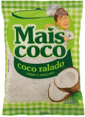 Coco Ralado Úmido Adoçado Mais Coco