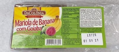 Mariola de Banana com Goiaba