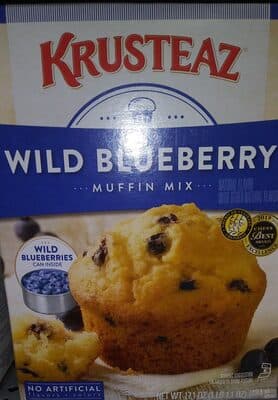 krusteaz wild blueberrymuffin mix