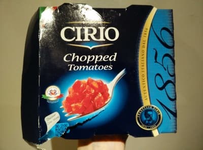 Cirio polpa chopped tomatoes
