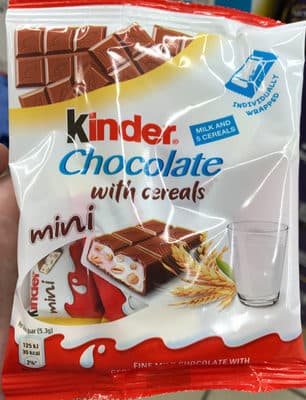 Chocolate with cereals