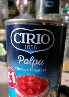 Chopped tomatoes