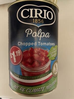Polpa Chopped Tomatoes