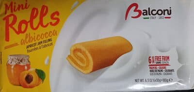 Mini Roll Albaricoque