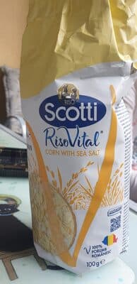 Corn with sea salt