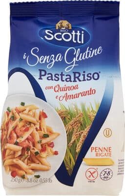 I senza glutine pastariso con quinoa e amaranto penne rigate