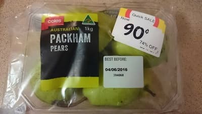Packham Pears