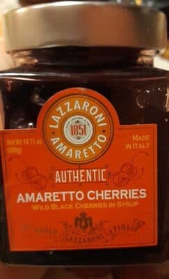 WILD BLACK CHERRIES IN SYRUP