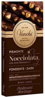Nocciolata Dark Chocolate With Whole Hazelnuts