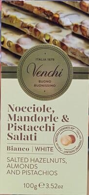 Chocolat Blanc Pistache Amande