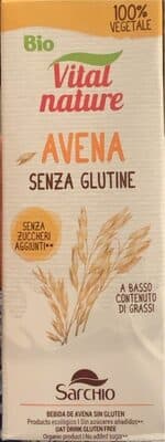 latte di avena senza glutine