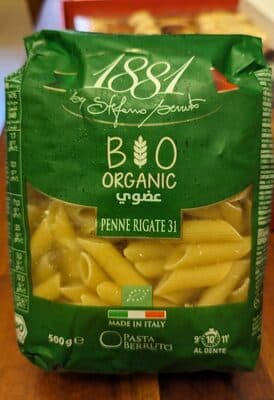 Pâtes Italiennes Penne Rigate Bio