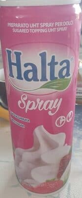 Preparato UHT spray per dolci