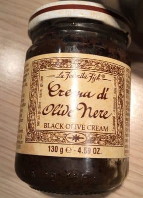 La fabrita figh, black olive cream