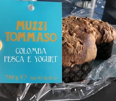 Colomba Pesca e Yogurt