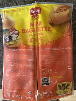 Glutenfree Mini Baguette